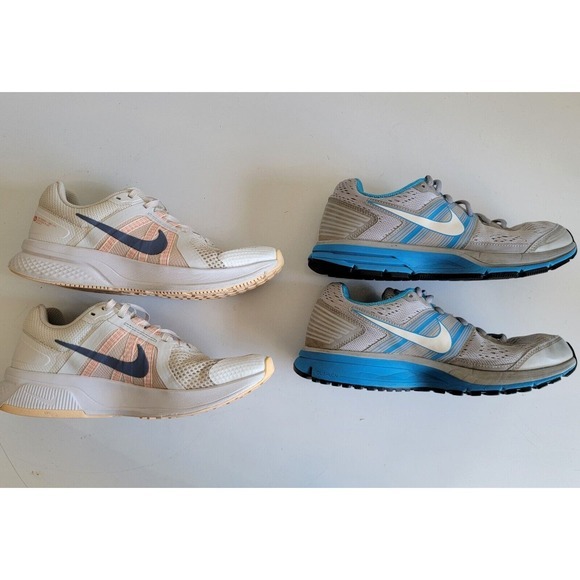 Nike Air Zoom Pegasus 29 / Run Swift 2 Gray Running Shoes Sneakers Women Sz‎ 7.5 - Picture 2 of 16